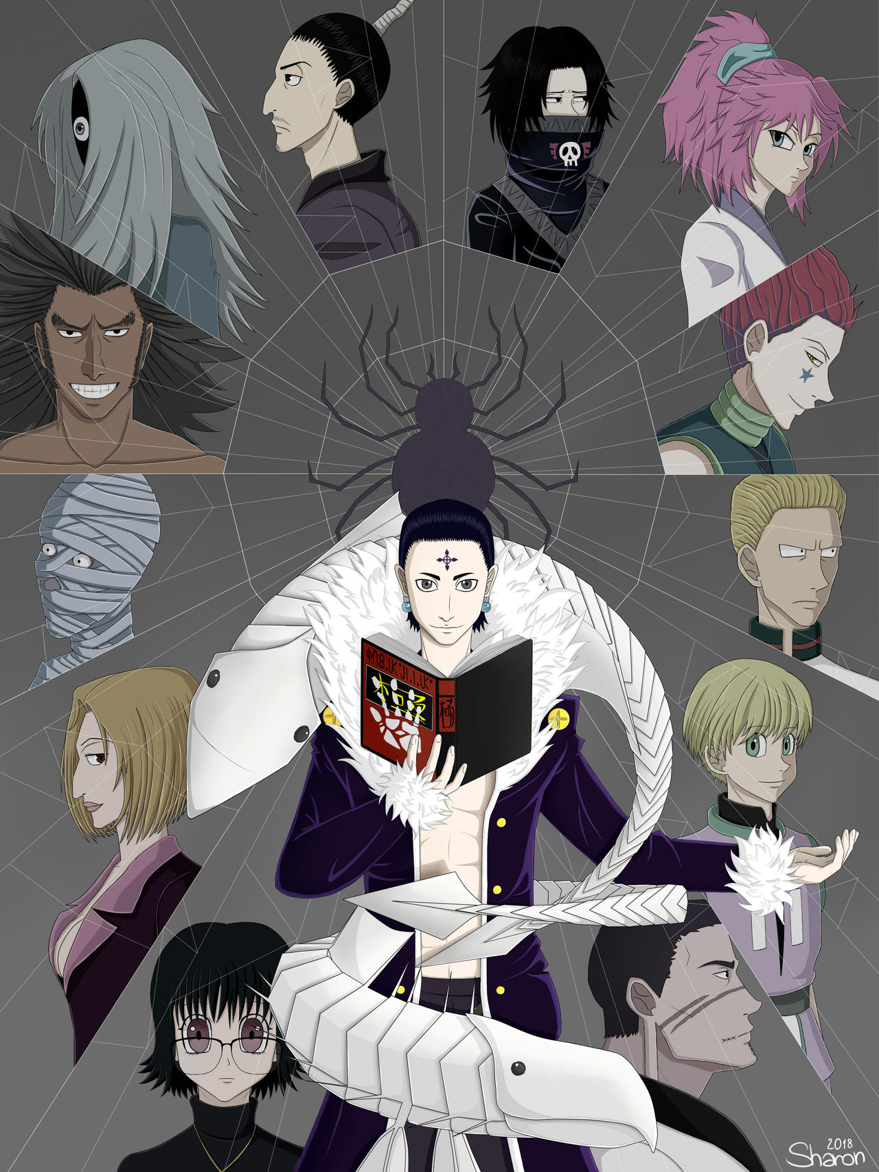 Phantom Troupe Hunter X Hunter By AbsolutelyNotSharon On DeviantArt phantom-troupe-hunter-x-hunter-by-absolutelynotsharon-on-deviantart
