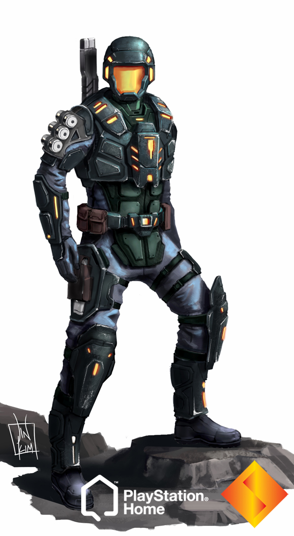 Ps Home Rhino Combat Suit By Geeshin On Deviantart