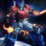 GundamXTransformers - Optimus Prime