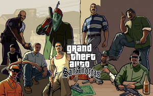 Gta San andreas wallpaper