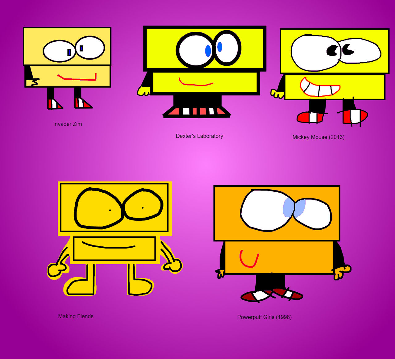 How Would Splaat look like in Different Styles? 2 by SPLAATWASHERE on ...