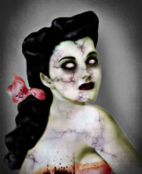 Zombie Pin Up Girl