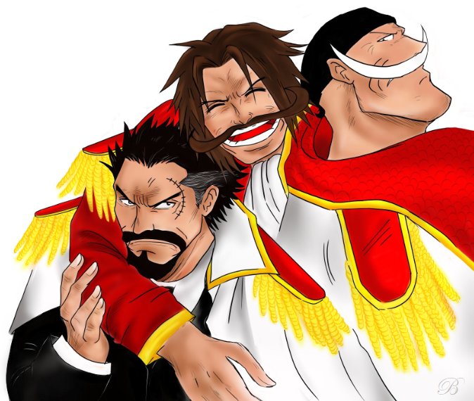 One Piece Legends Gol D Roger Whitebeard Garp By Babiionya On Deviantart One Piece Legends Gol D Roger Whitebeard Garp By Babiionya On Deviantart