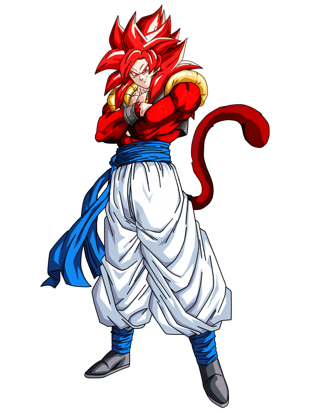 Gogeta SSJ4 by Drozdoo