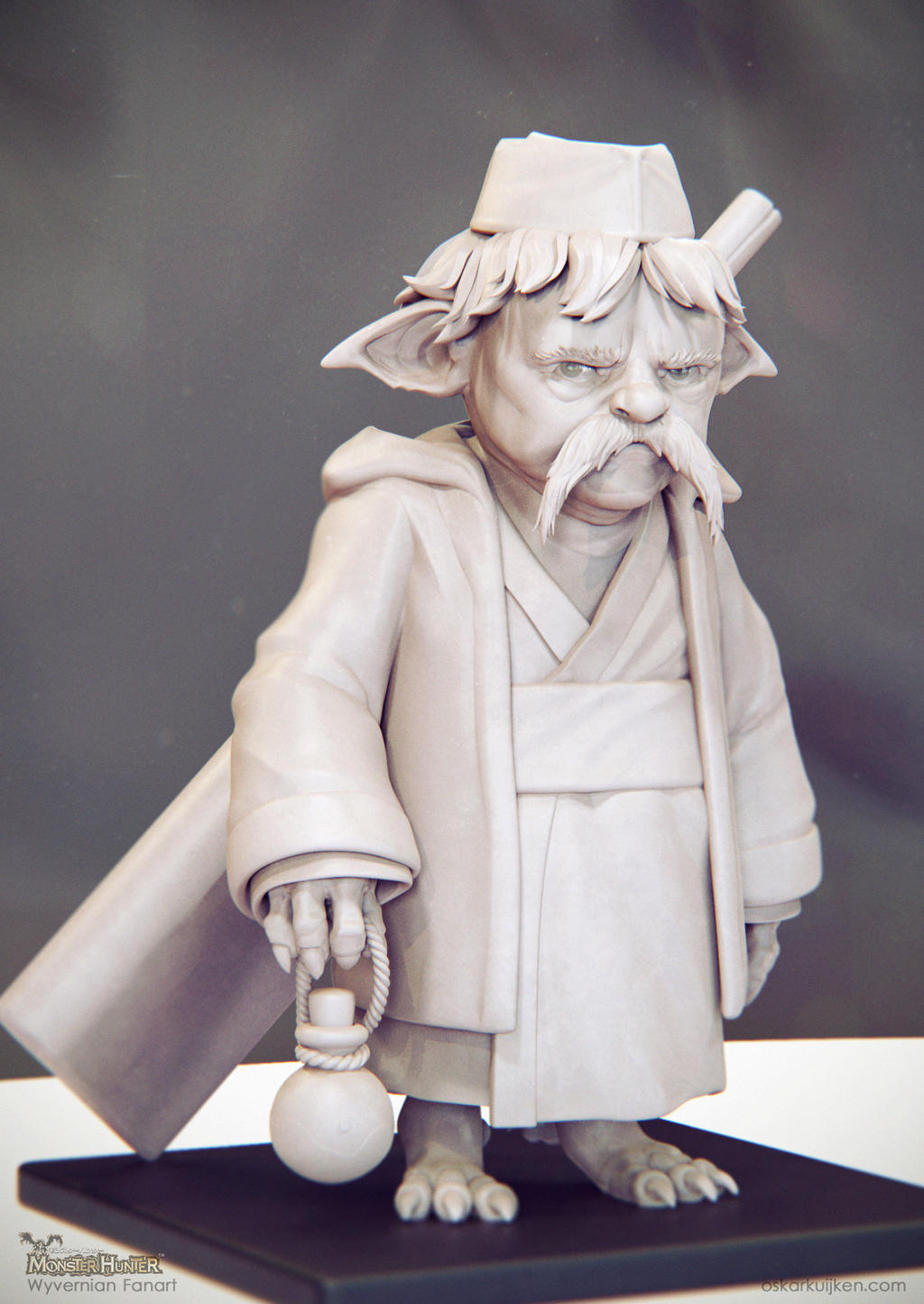 Sushi Chef Render - Monster Hunter by OskarKuijken