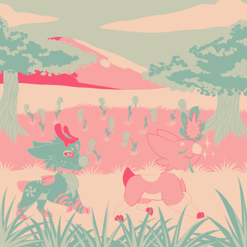 Monthly Challenge - Colorful Spring by RandomComicSheet on DeviantArt