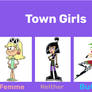 Town Girls Meme (Sam, Tuesday and Leni)