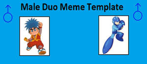 Male Duo - Goemon and Mega Man