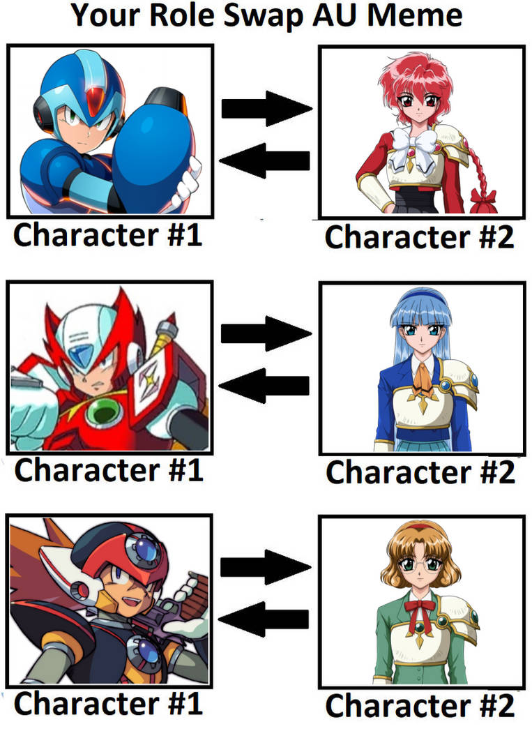 MMX and MKR - Swapped Role AU by SupremeVincent2022 on DeviantArt