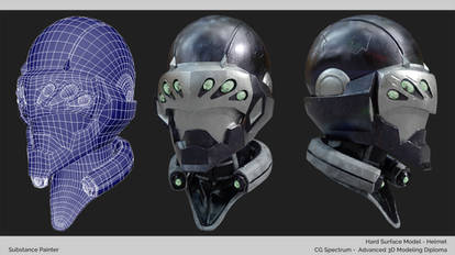 Futuristic Helmet Project