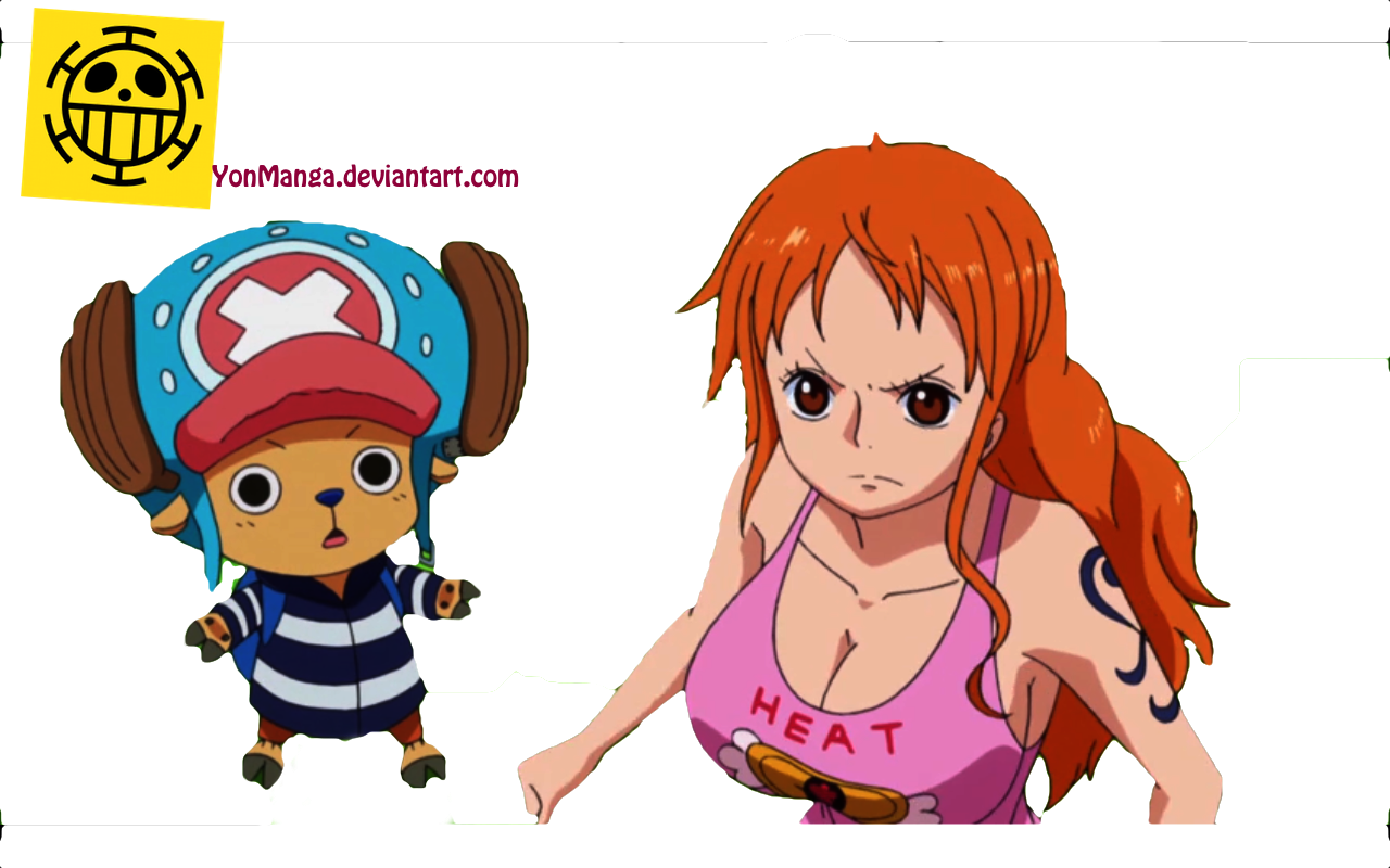 Nami And Chopper One Piece 625 Render By Yonmanga On Deviantart