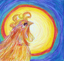 solar rooster