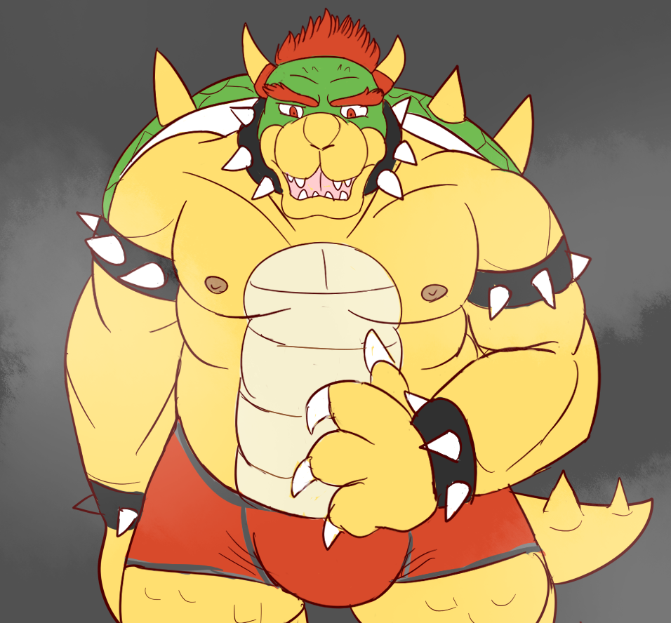 Bowser in Boxers