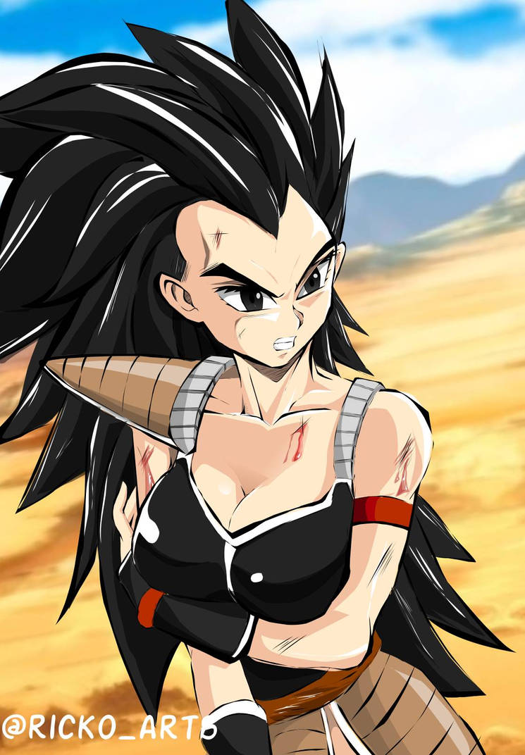 Female Raditz Raditz kawaii version by KokoRiko4 on DeviantArt