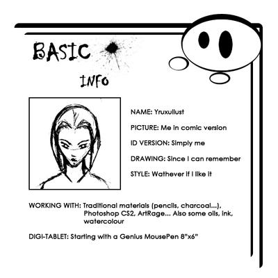 Basic Infor v1.0. by yruxullust on DeviantArt