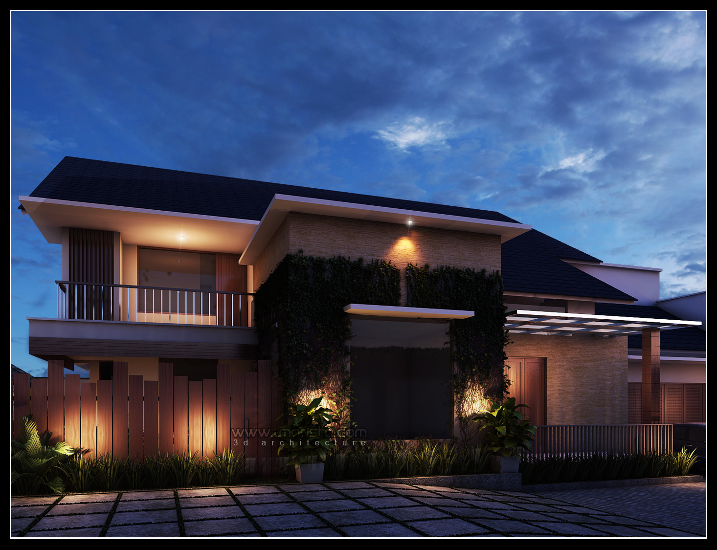 3D Residence Exterior