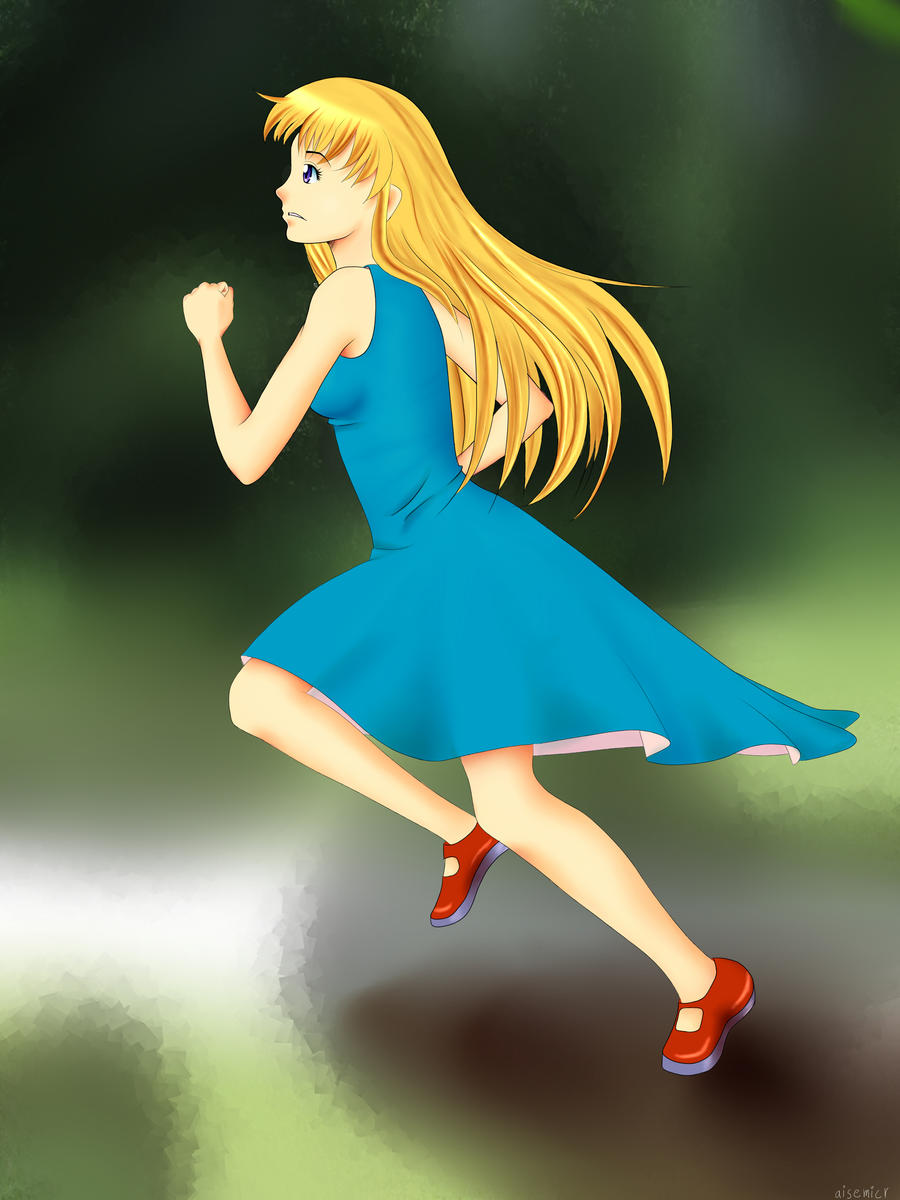 Running Girl by aisemicr