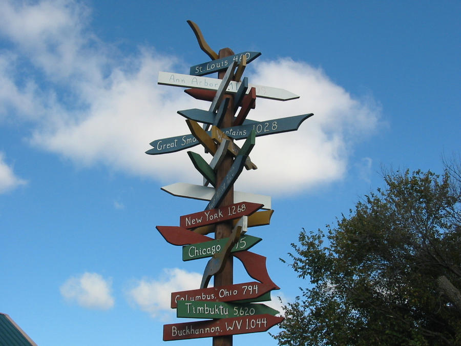 Funky Signposts Signs by thedawnchaser on DeviantArt