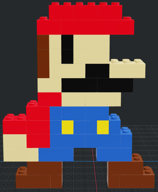 8 bit lego hot sale mario