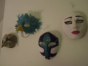 Wall of Masks