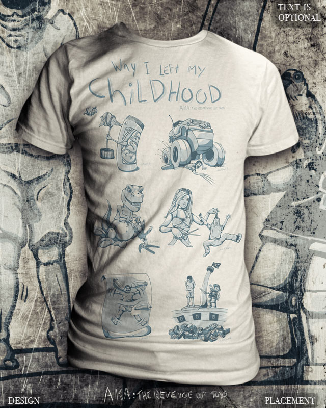 WhyILeftMyChildhood t-shirt