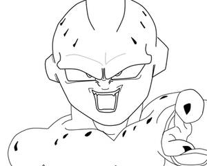 KID_BUU_LINEART