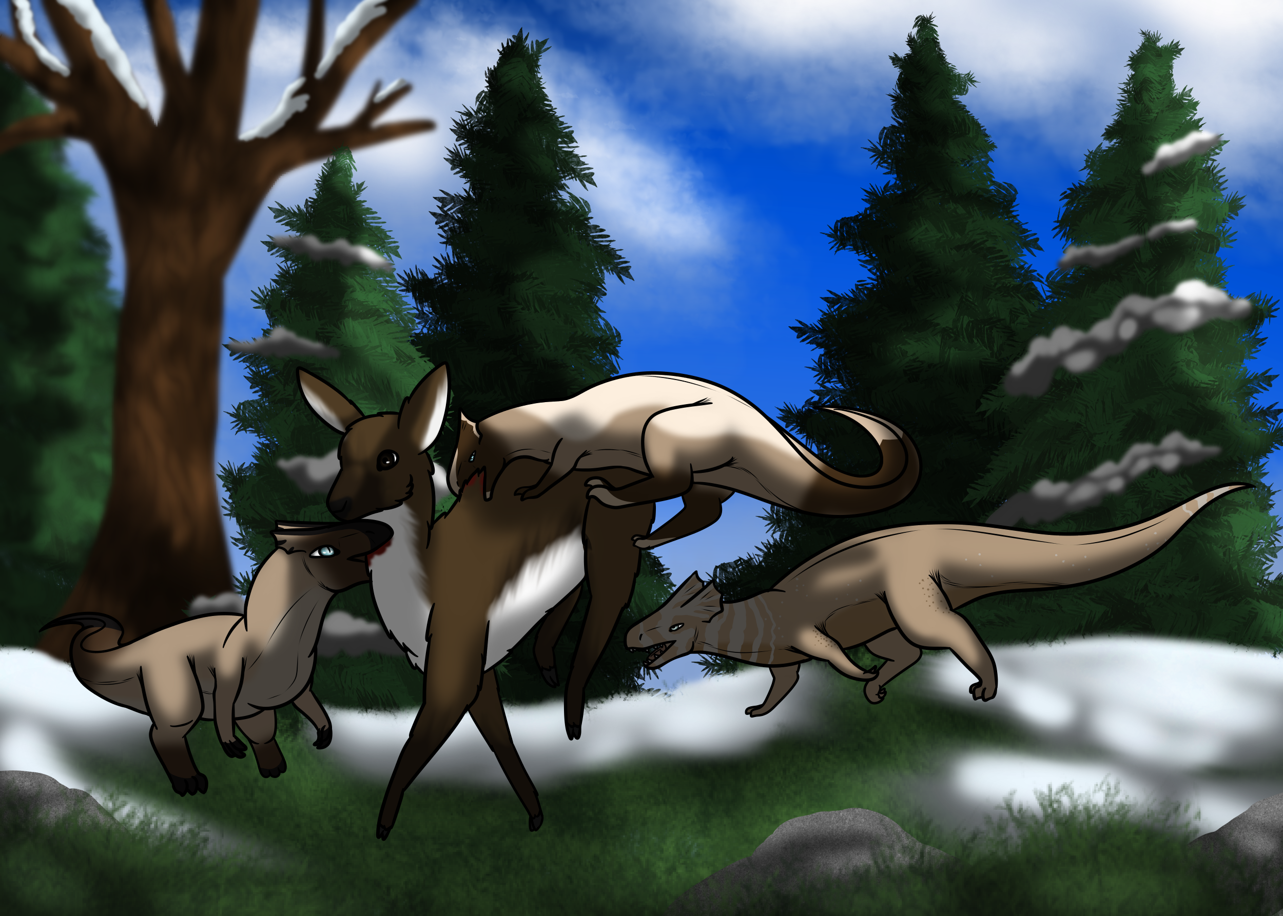 (Redraw) A team hunt