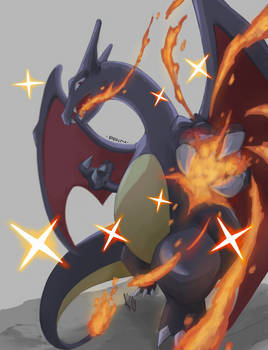 Charizard V Shiny