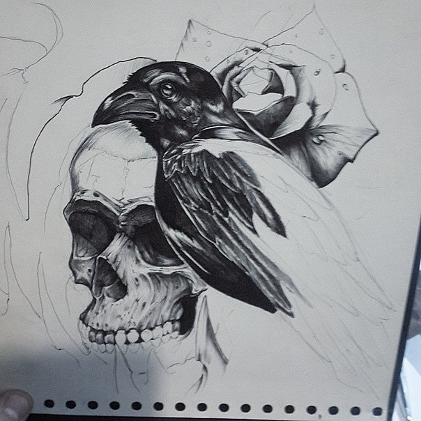 tatto design in process