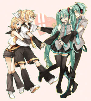 Len X Rin X Miku X Mikuo