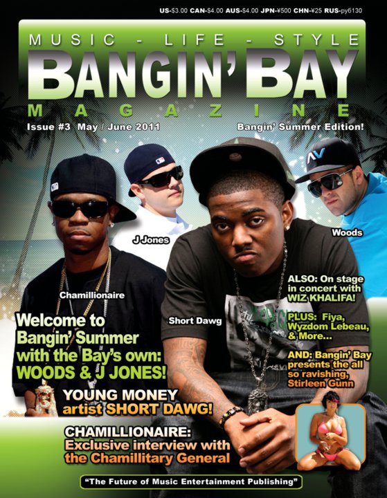 Magazine Design - Bangin' Bay Magazine issue No.3