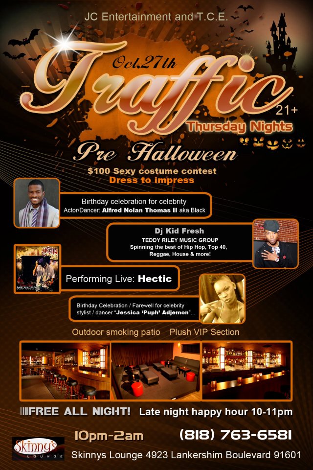 Flyer Design - Traffic Thursday's (Halloween)