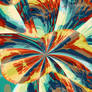 Colourful abstract design