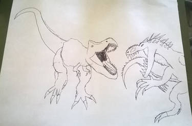 Rexy vs. Indominus Rex