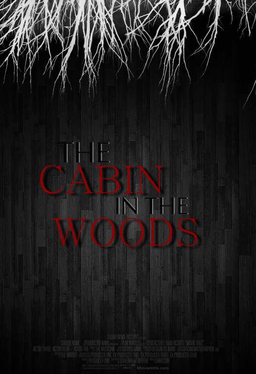 movie poster remake - Cabin In The Woods (2)