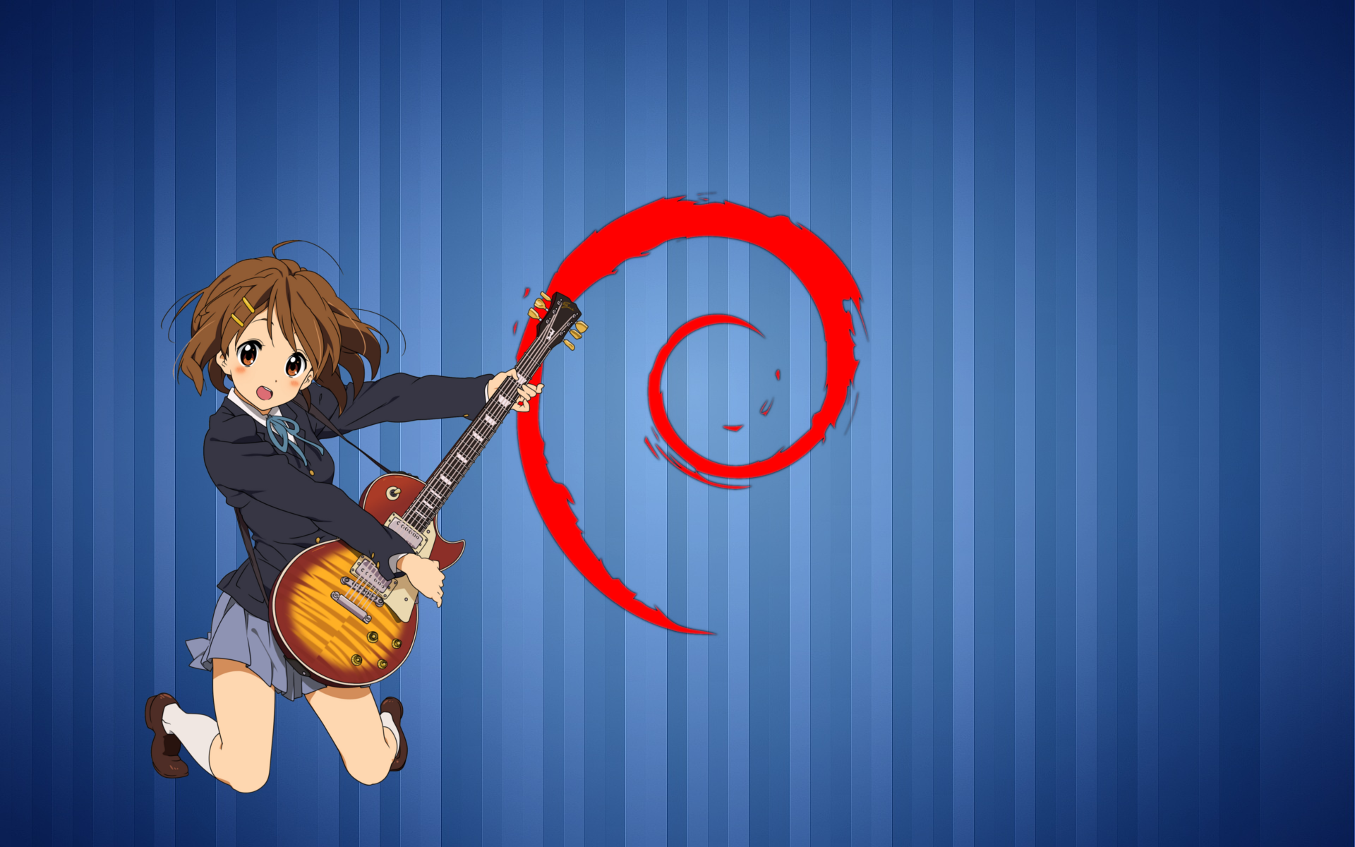 Debian Yui Wallpaper