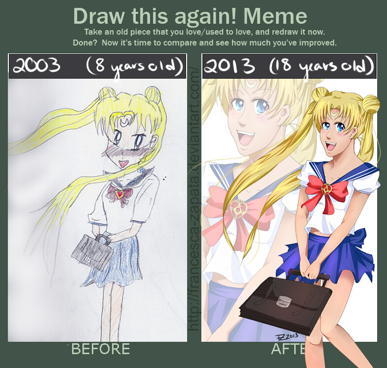 Draw This Again! Sailor Moon