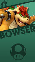 Bowser Smash Bros. Phone Wallpaper