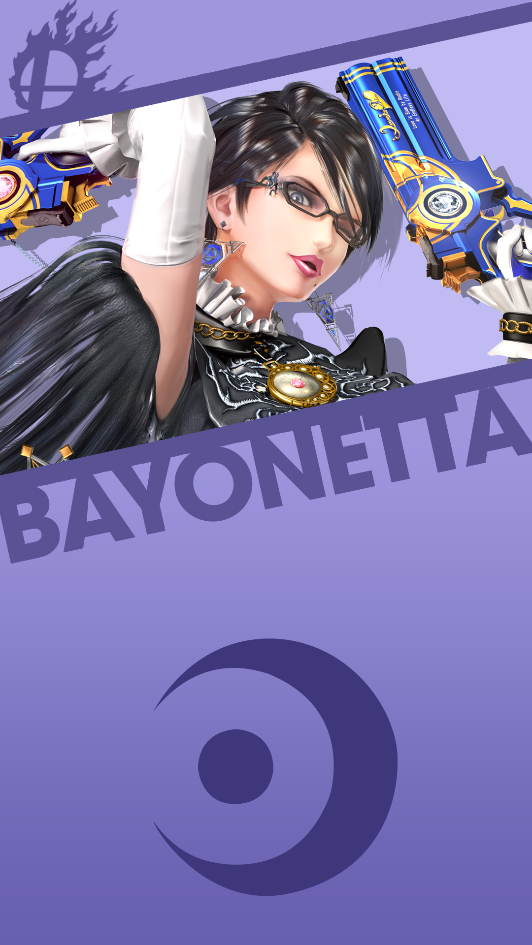 Bayonetta Smash Bros Phone Wallpaper By Mrthatkidalex24 On Deviantart