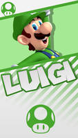 Luigi Super Mario Phone Wallpaper 