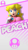 Peach Super Mario Phone Wallpaper 