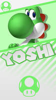 Yoshi Super Mario Phone Wallpaper
