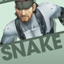 Snake Smash Bros. Phone Wallpaper
