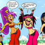 The Chaolins meet Shantae