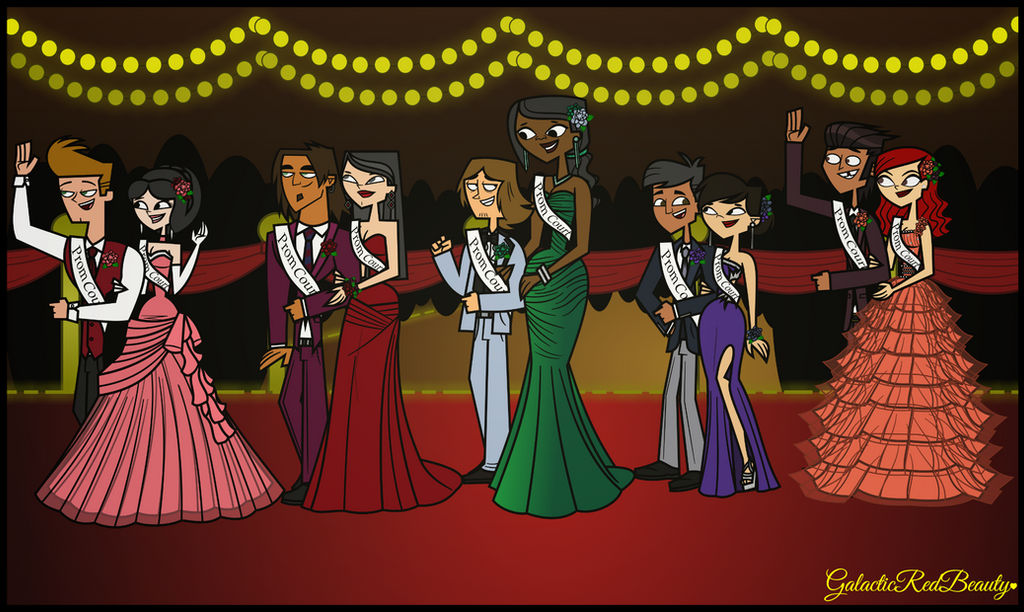 Total Drama Prom Court By Galactic Red Beauty On Deviantart