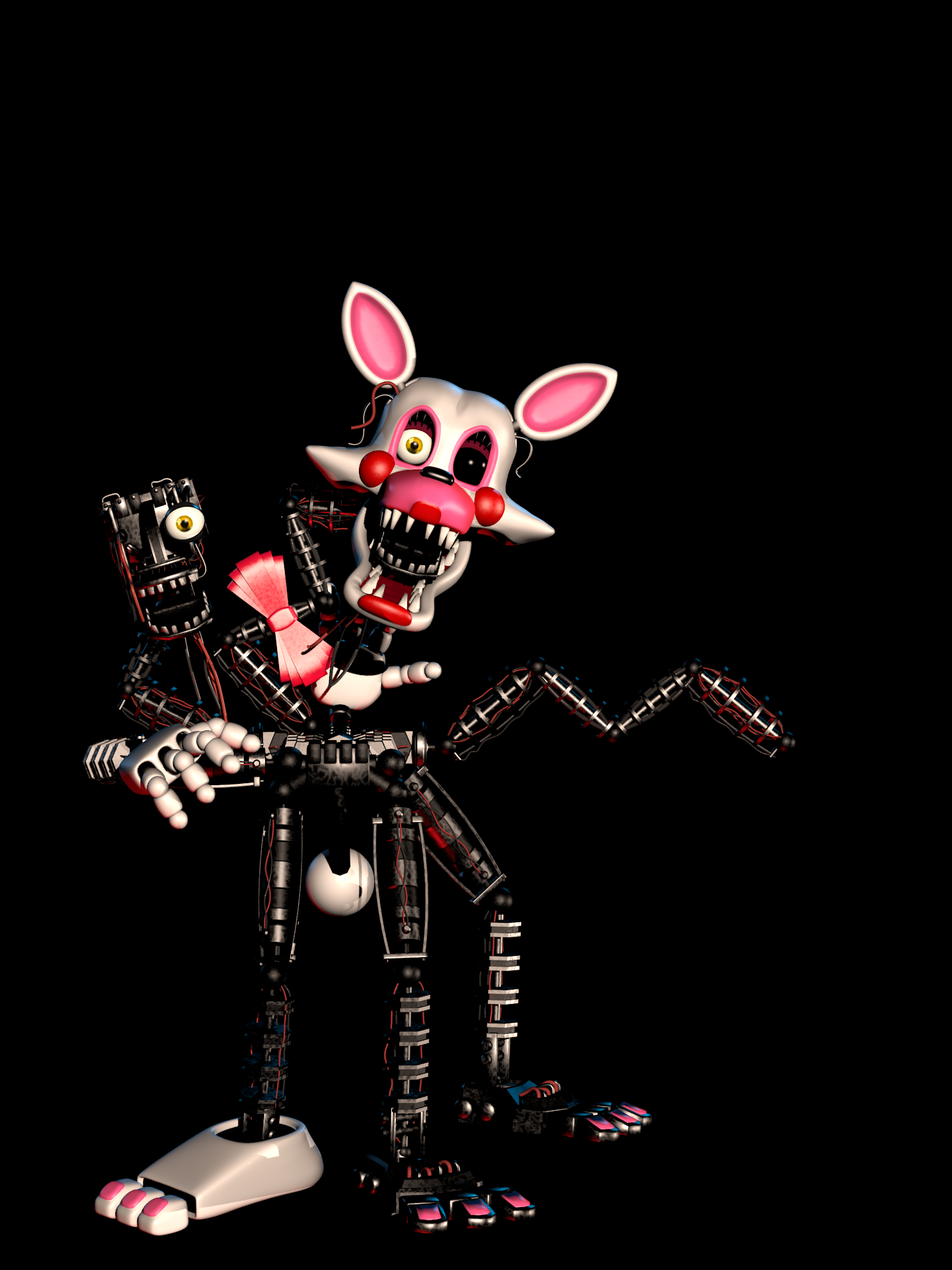 Fnaf 2 Withered Foxy And The Mangle~ by CarrieBloodyDemon on DeviantArt