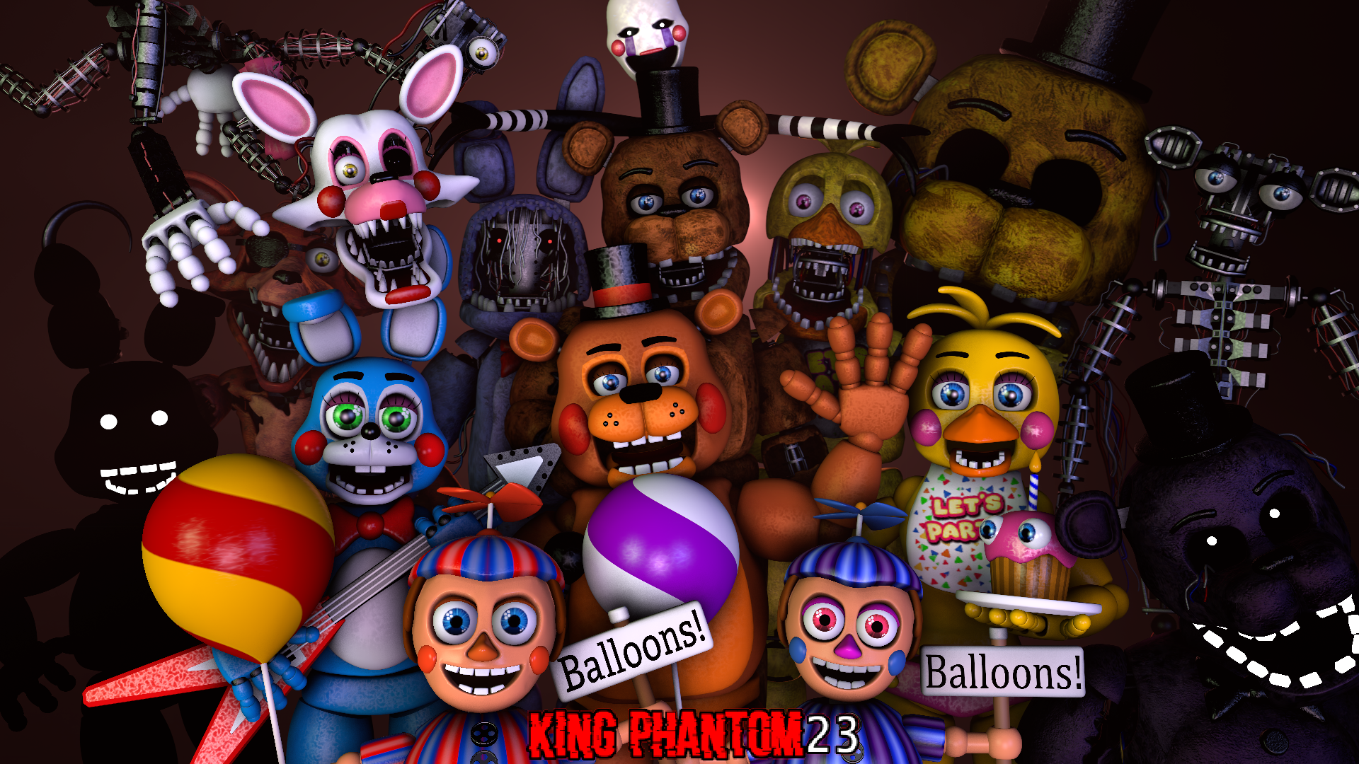 Fnaf 2 Icon by TommyFnaf on DeviantArt