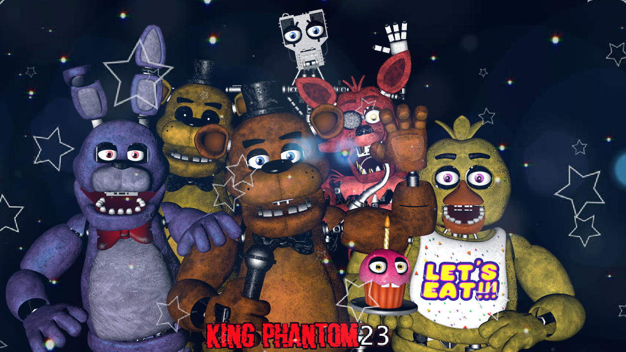 The Fnaf 4 Gang V.2 Remake by KingPhantom23 on DeviantArt