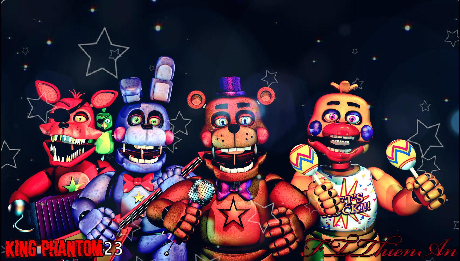 FNAF SFM The Fnaf 6 Gang Remake by KingPhantom23 on DeviantArt