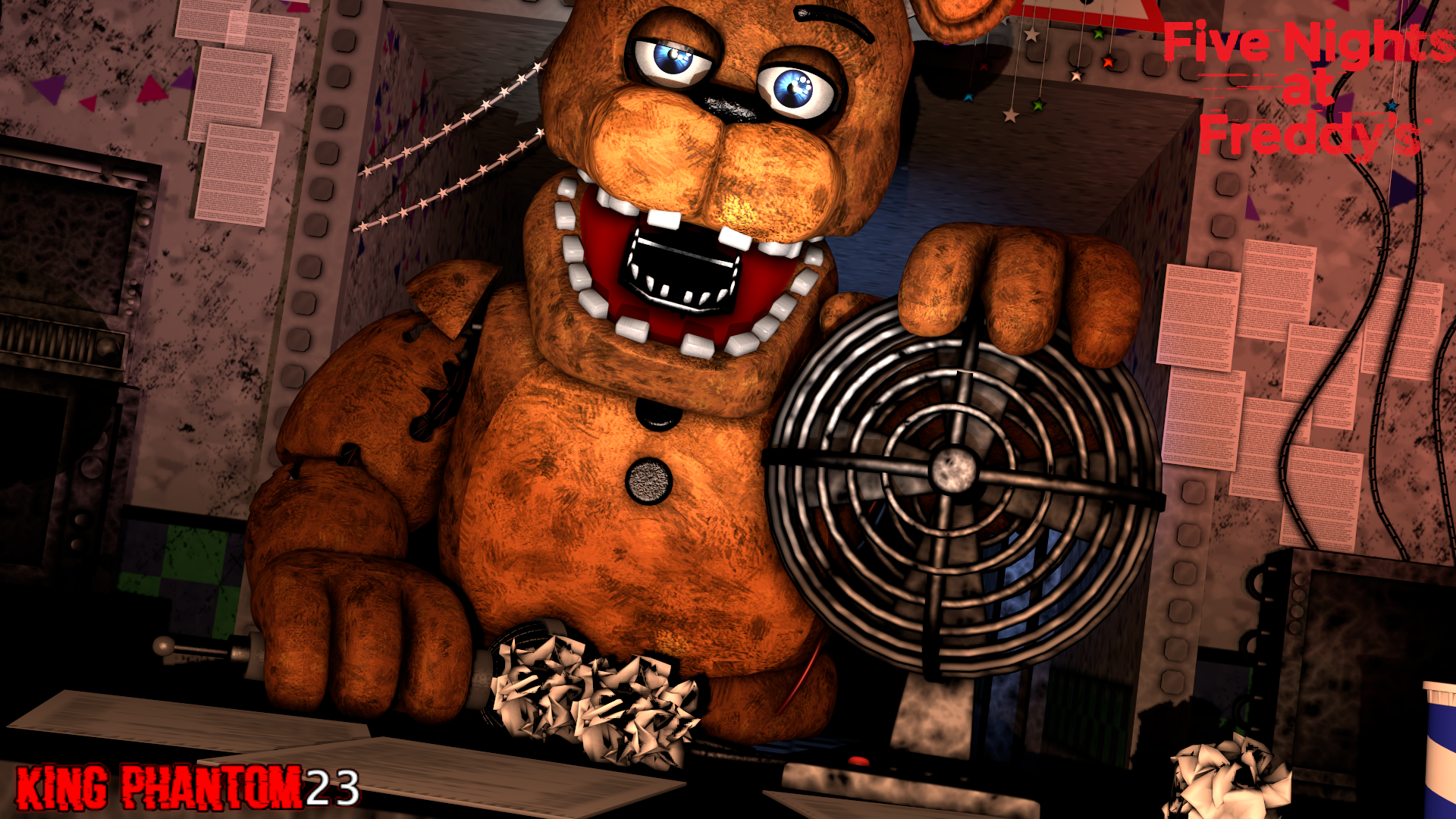 Withered Freddy png by kimwhee on DeviantArt